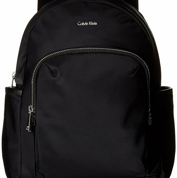 New Calvin klein Nylon black silver backpack $158 - Picture 5 of 5